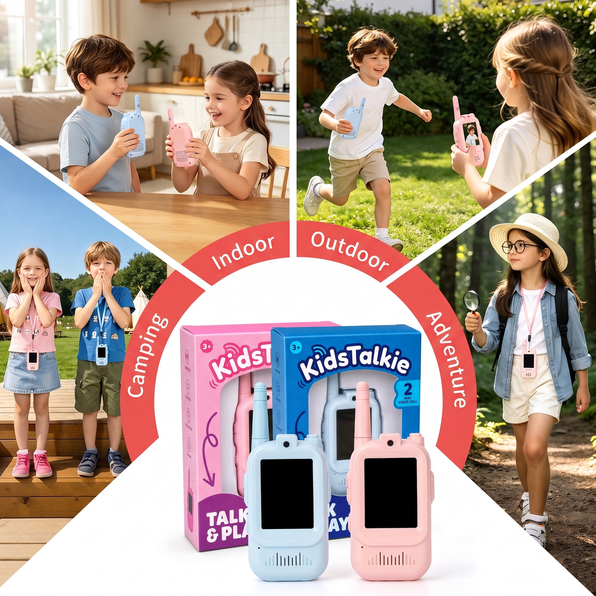 KidsTalkie - Video Walkie Talkies for Kids